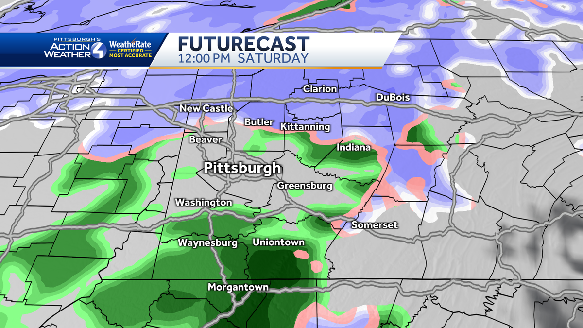  Wet snow for your Friday in Western PA; Extreme cold on the way 