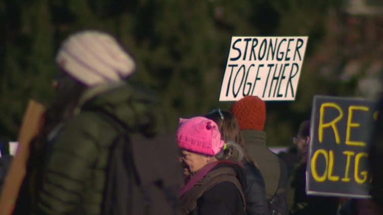  Thousands gather in Seattle for People’s March, rights advocacy 