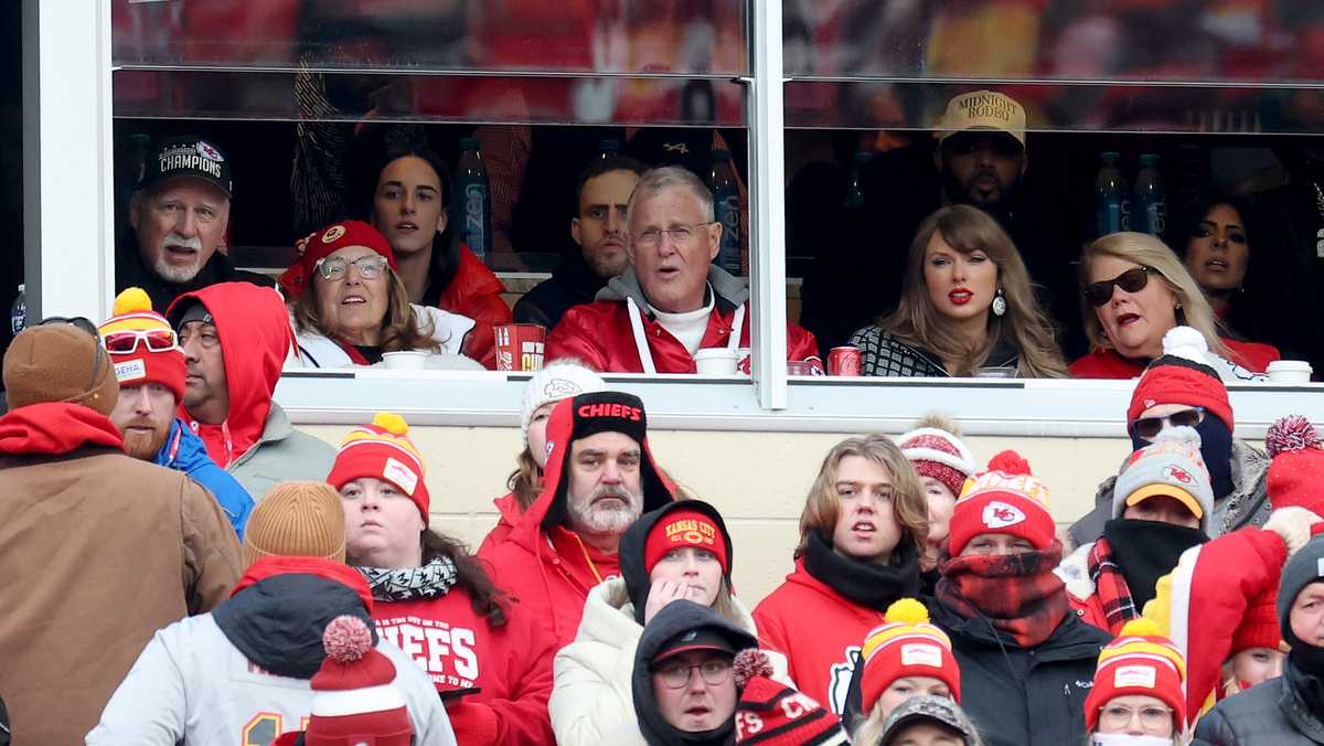  Caitlin Clark joins Taylor Swift’s suite at Kansas City Chiefs game 