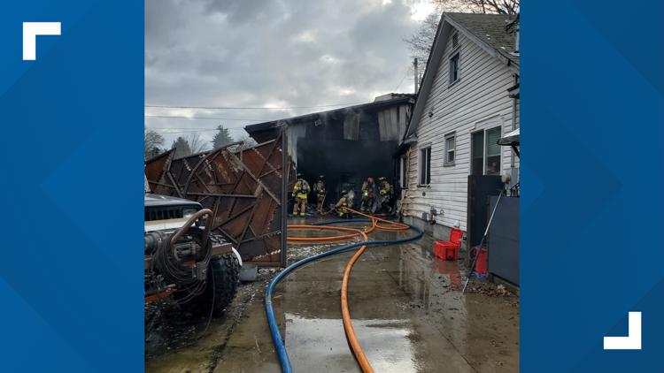  Coeur d'Alene firefighters battle shop fire 