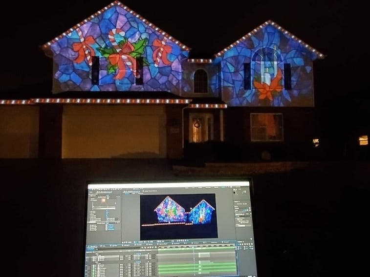  Christmas Is Coming At Hesser's Holiday House Projections 