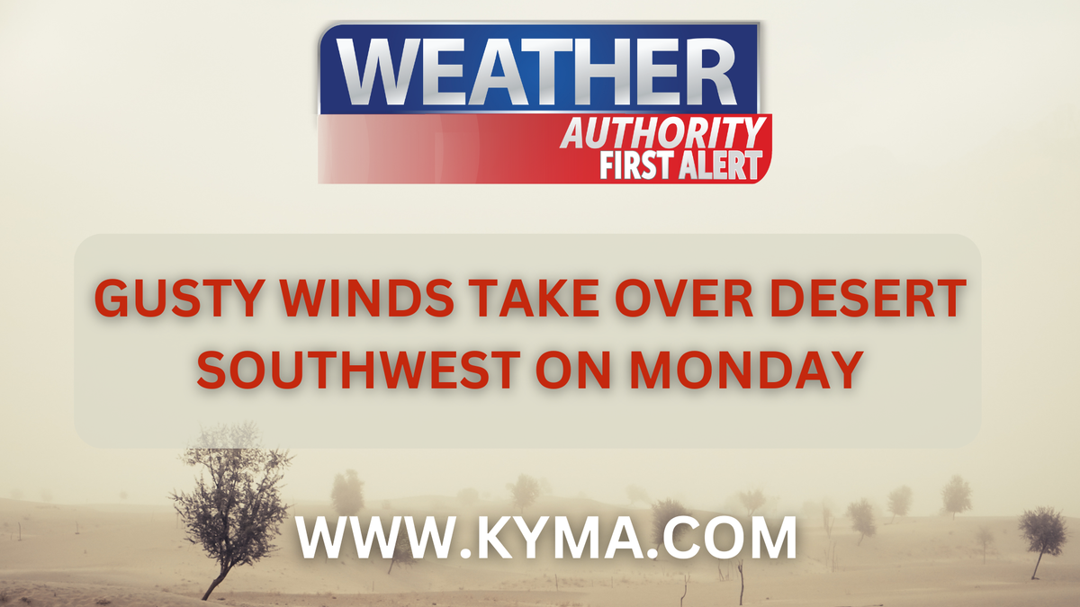  FIRST ALERT: Tracking gusty winds for Monday 