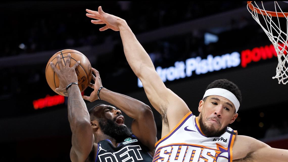  Suns' late game heroics seal win over Pistons despite Cunningham's efforts 