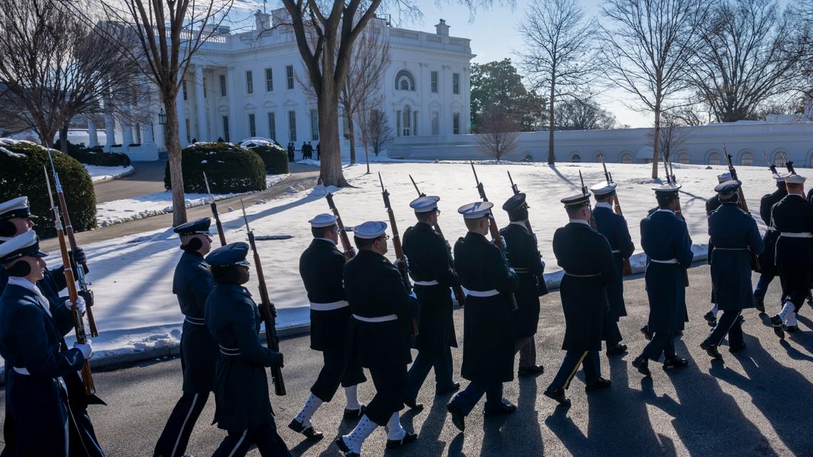  What is the schedule of events for Donald Trump's inauguration? 