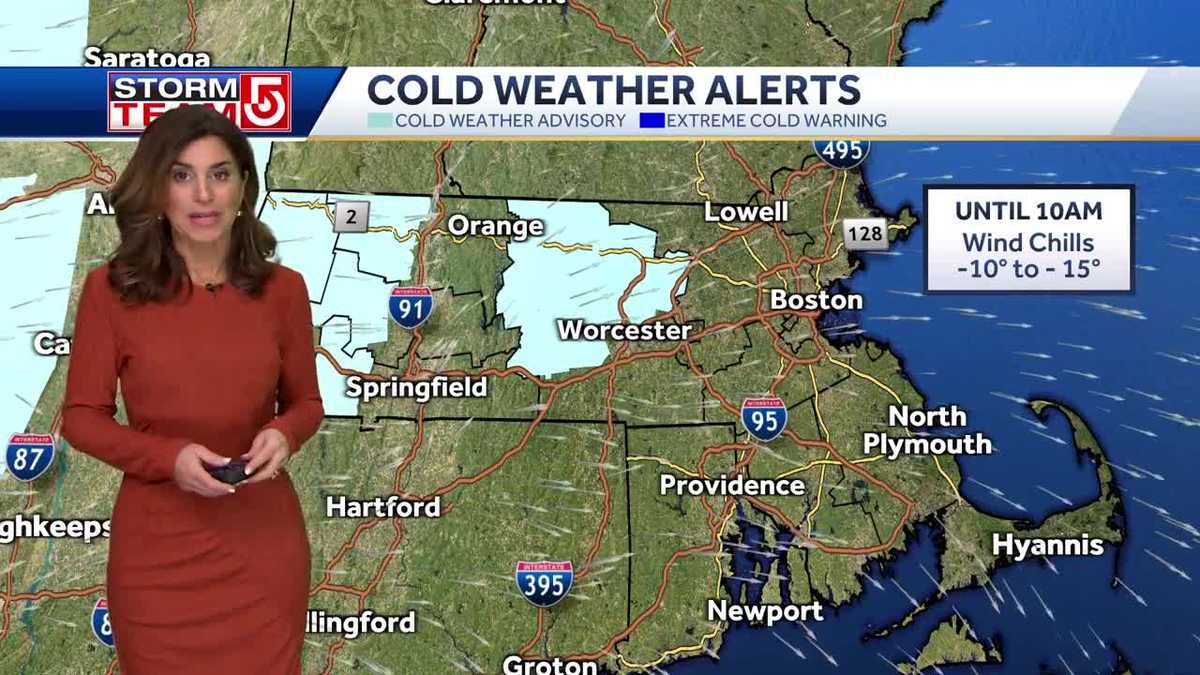  Video: Temps in single digits, wind chills below 0 