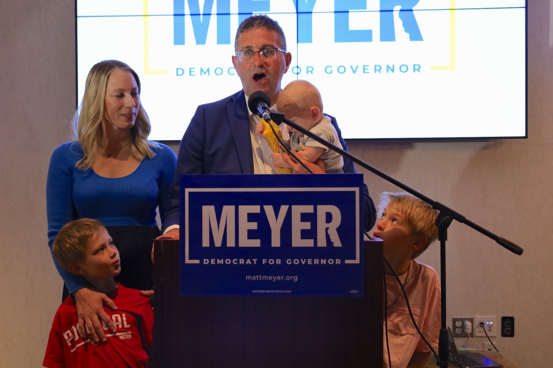  Delaware to swear in new governor, former Democratic county exec Matt Meyer 