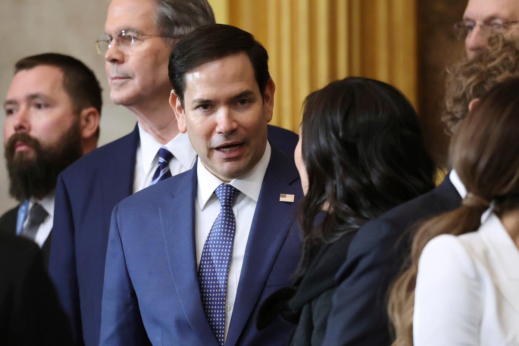  Senate confirms Marco Rubio as secretary of state, giving Trump the first member of his Cabinet 