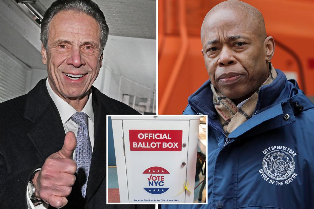  Andrew Cuomo would clobber Eric Adams among black voters in Dem primary: new poll 