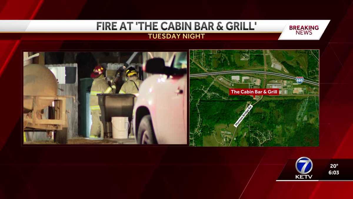   
																Omaha firefighters battle flames at sports bar 
															 