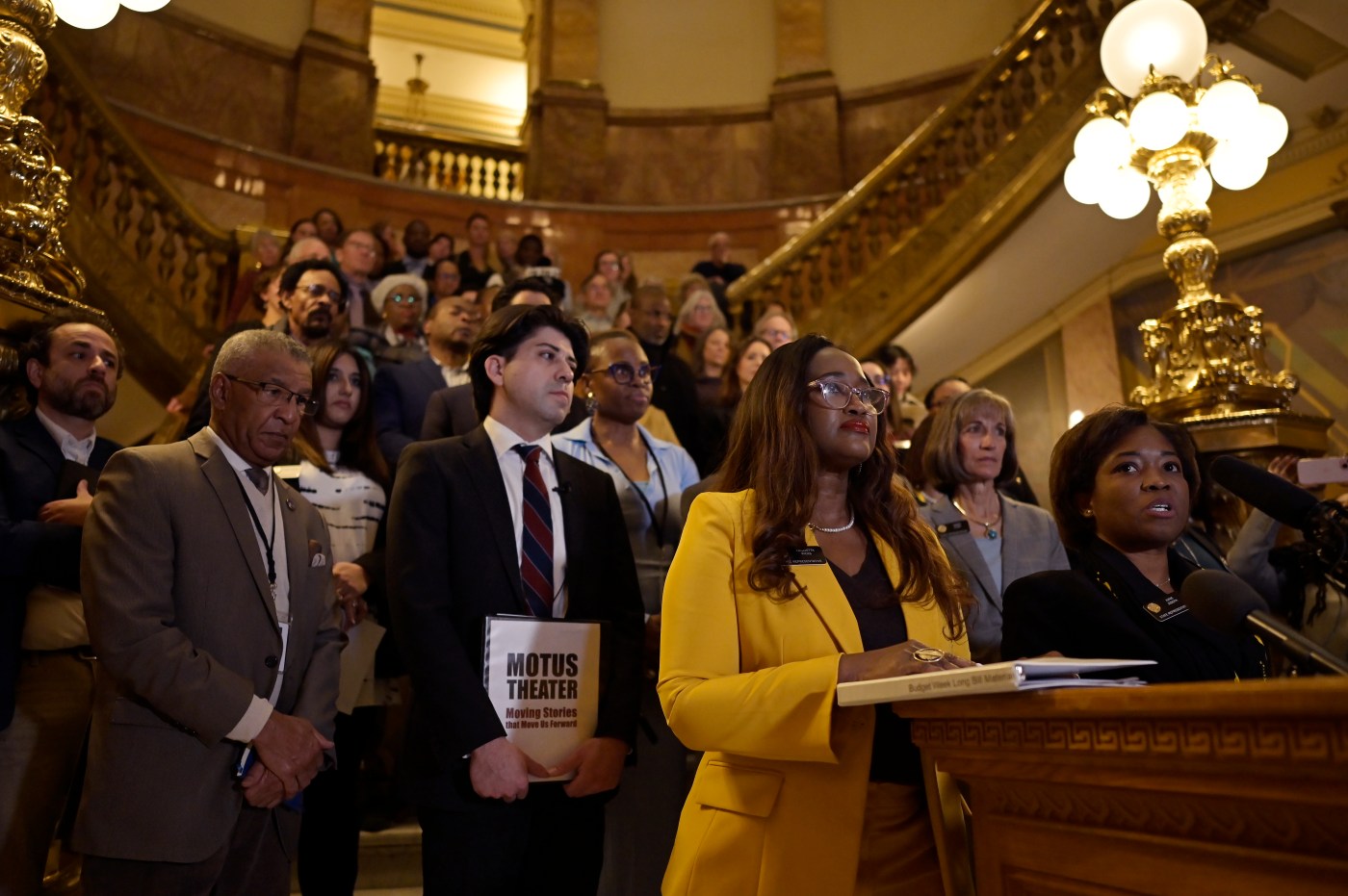  Immigrants, lawmakers gather at Colorado Capitol to stand against deportations and other Trump plans 