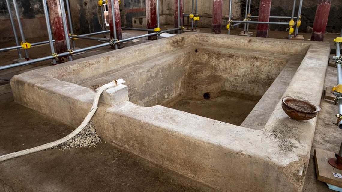  New Pompeii excavation reveals a large private thermal complex built 2,000 years ago 