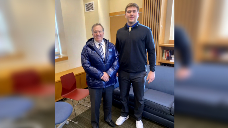  Belichick offers Massachusetts football player to play for him at UNC 