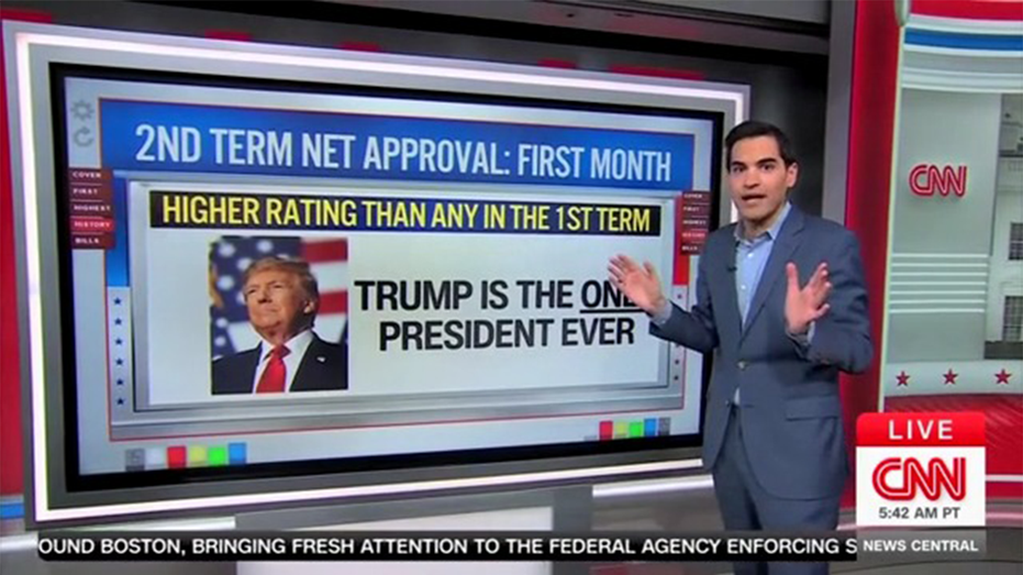  CNN data guru stunned by Trump's approval shift from eight years ago: 'Very much turned around' 