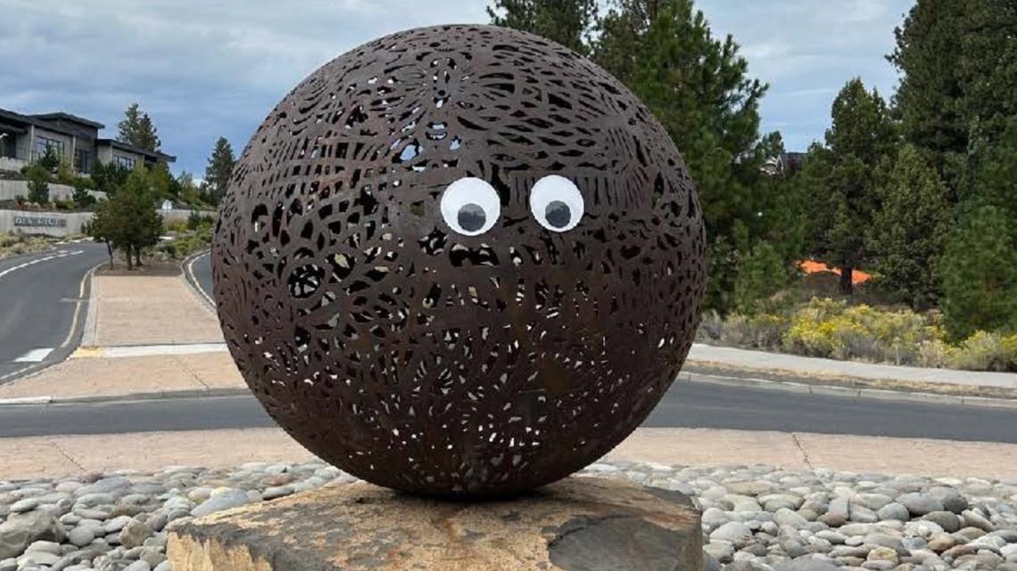  Man says he was behind some of the viral googly eyes on public art 