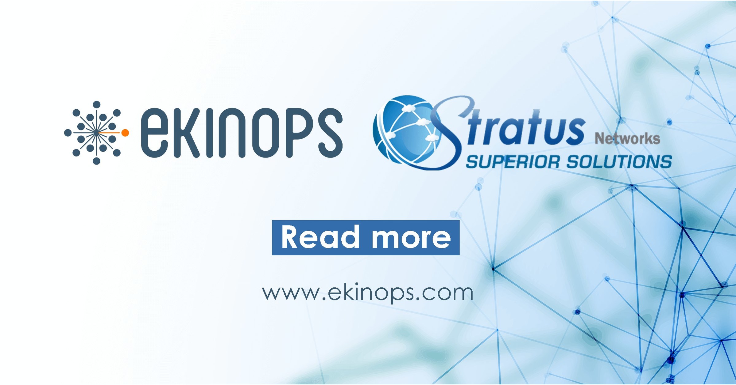  Ekinops Delivers Mobile Backhaul Connectivity with Wire-speed Testing to Stratus Networks 