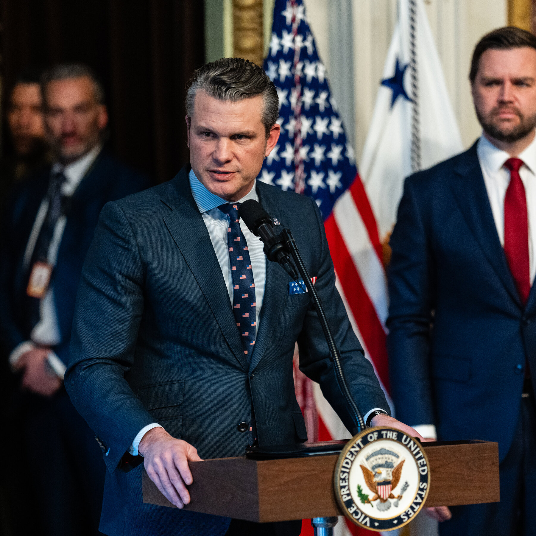  Pete Hegseth, New Defense Secretary, Outlines Pentagon’s Priorities 