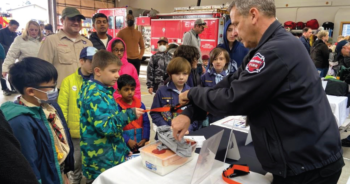  Community invited to Scout Day at two local fire stations 