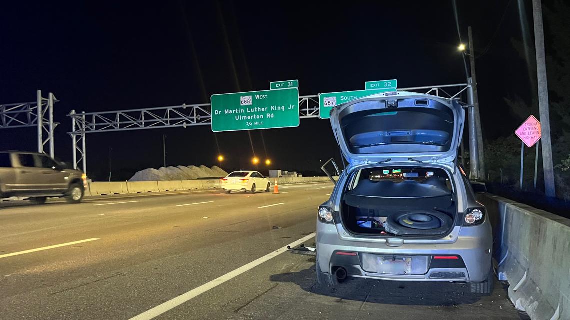  Troopers: Florida man killed in hit-and-run while changing tire on I-275 