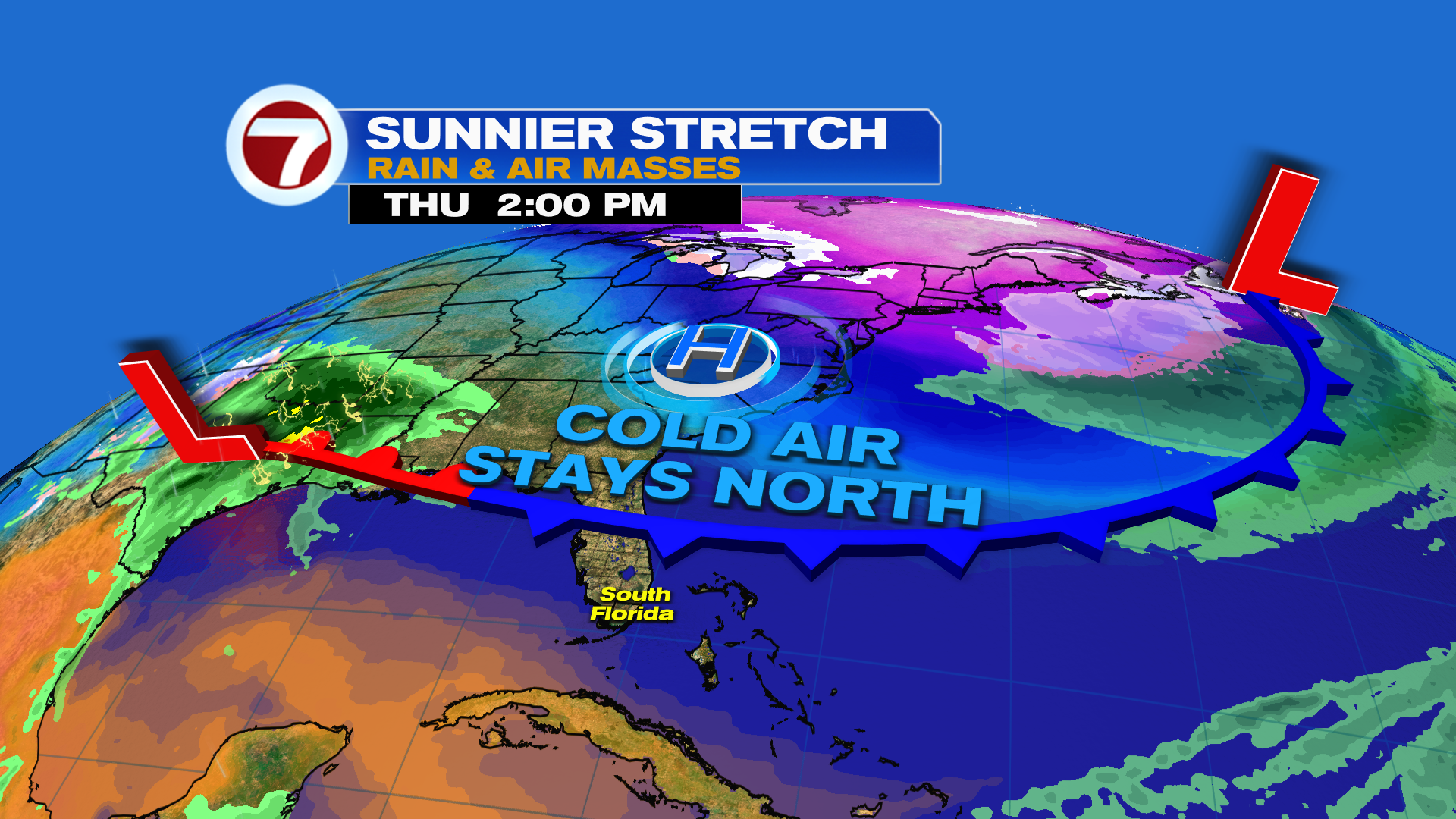  Gradual Warming Trend this Week 