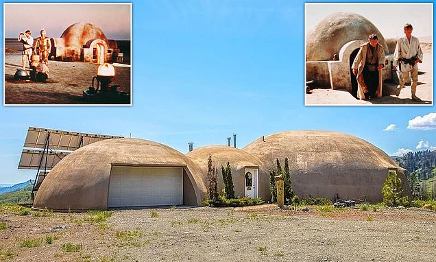  Quirky dome-shaped home that's a double for Luke Skywalker's iconic Star Wars hut sells for $300,000 