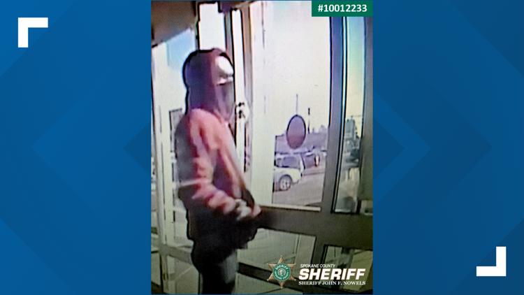  Spokane County Sheriff's Office searching for armed robbery suspect 