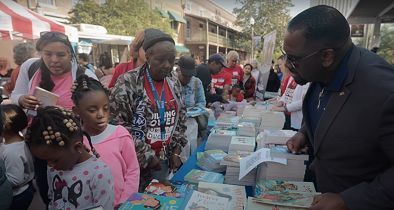  30,000 Free Books for youth impacted by storms, this Saturday at John Hopkins Middle School 