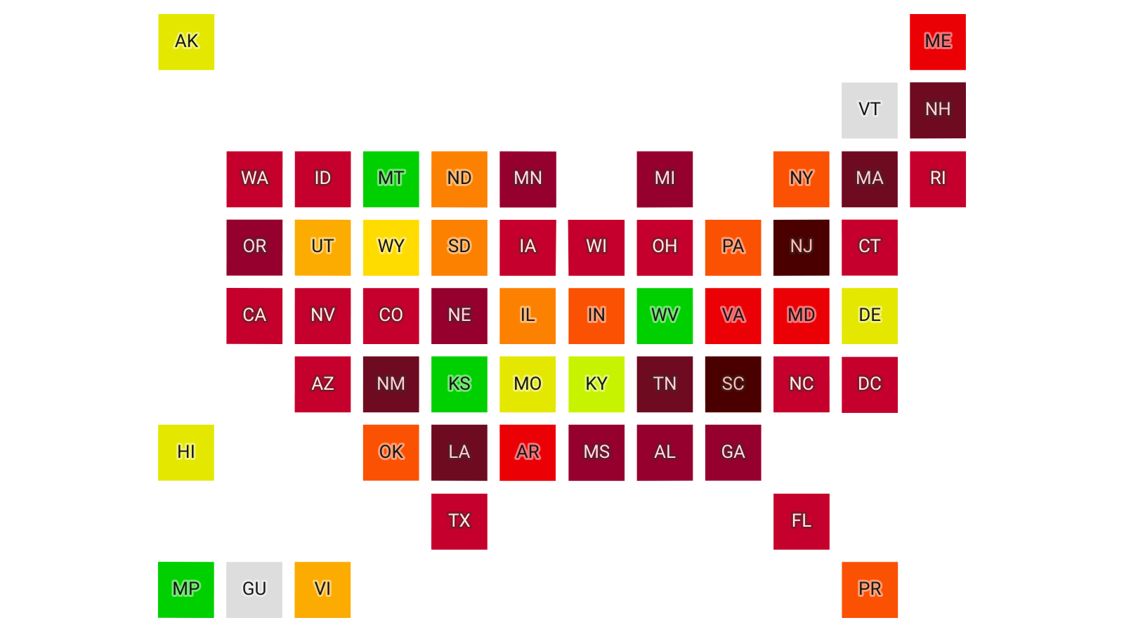  36 US states have 'high' or 'very high' flu activity, CDC data shows 