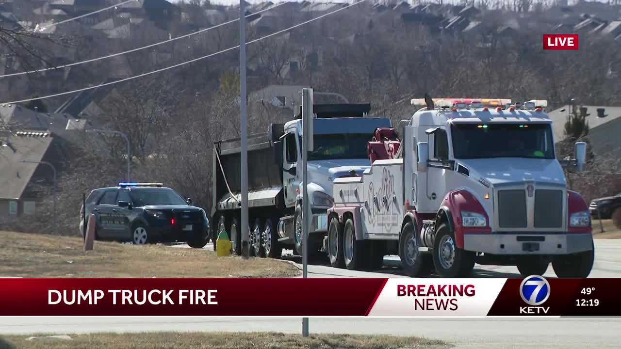  Crews respond to reported dump truck fire near Highway 370 