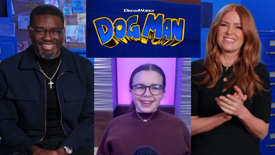  Lil Rel Howery and Isla Fisher of the “Dog Man” movie answer 7 Questions with Emmy 