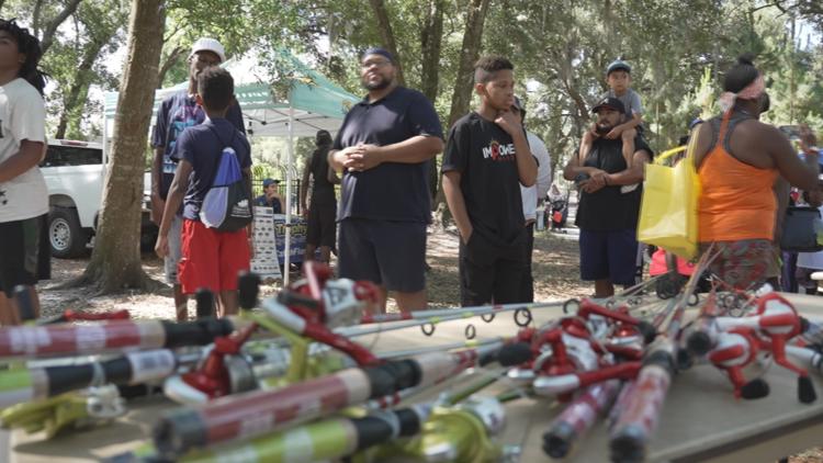  Tampa Bay-area non-profit teaches kids life lessons through fishing trips 