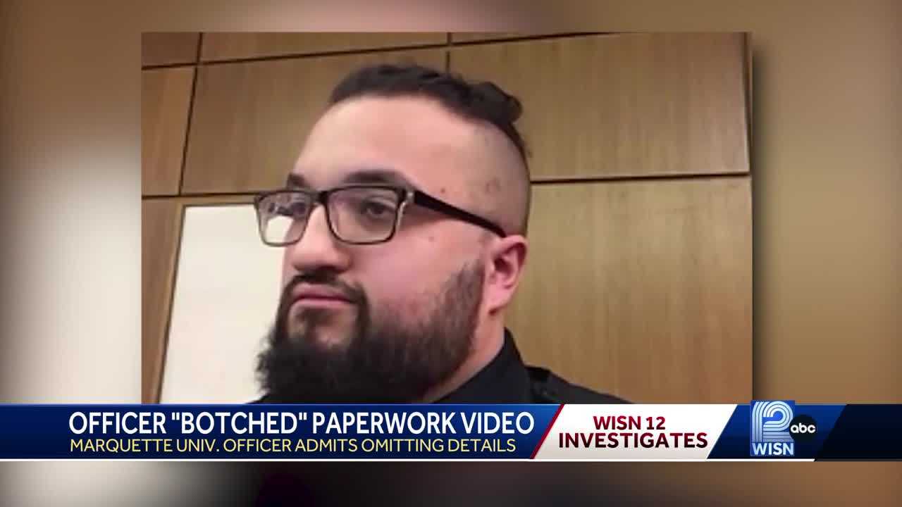  On witness stand, officer admits 'botching' paperwork on purpose 