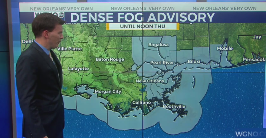  Dense fog possible early Thursday 