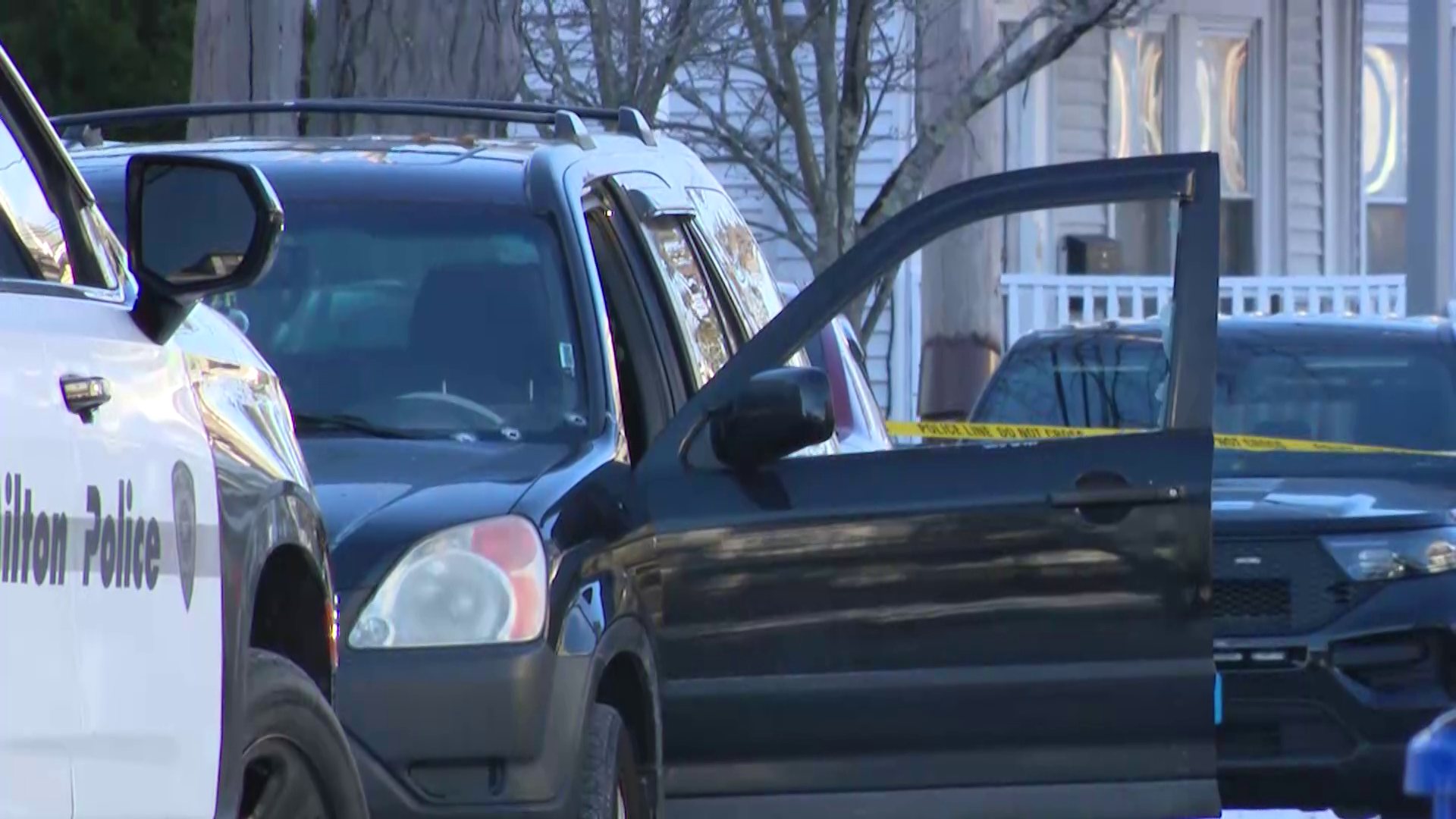  Woman, 43, found shot in SUV near Mass. elementary school, police say 