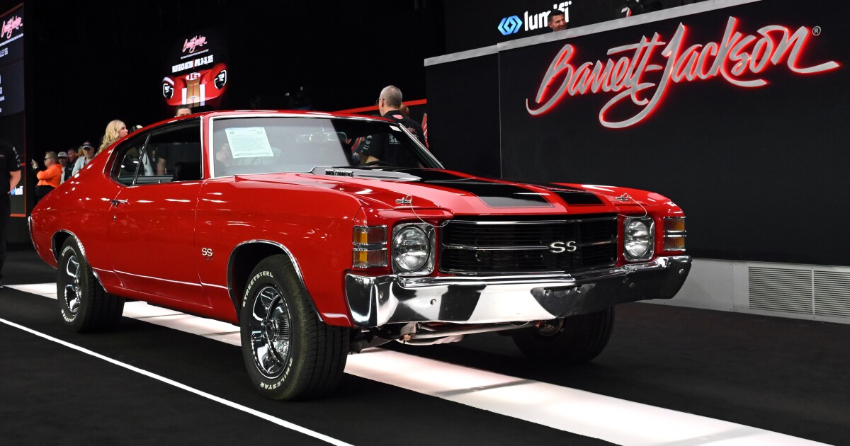   
																Barrett-Jackson brings in $198M during 2025 auction 
															 