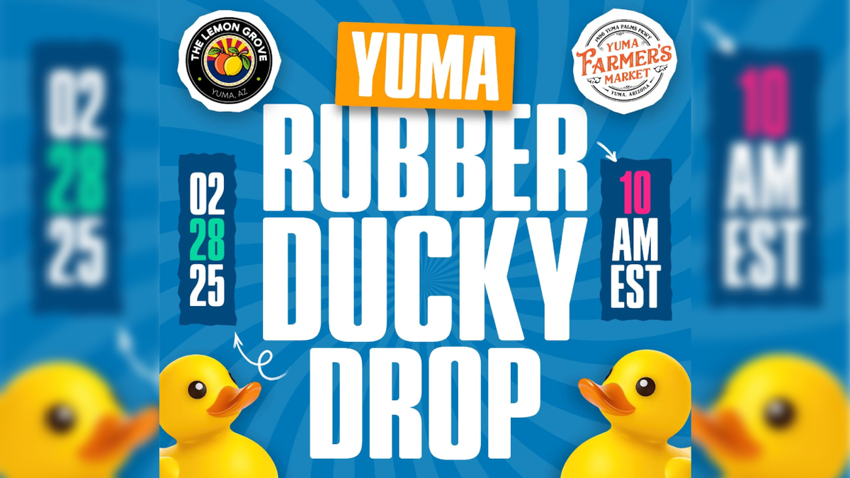  One Yuma local can win $10,000 in a Rubber Ducky Drop 