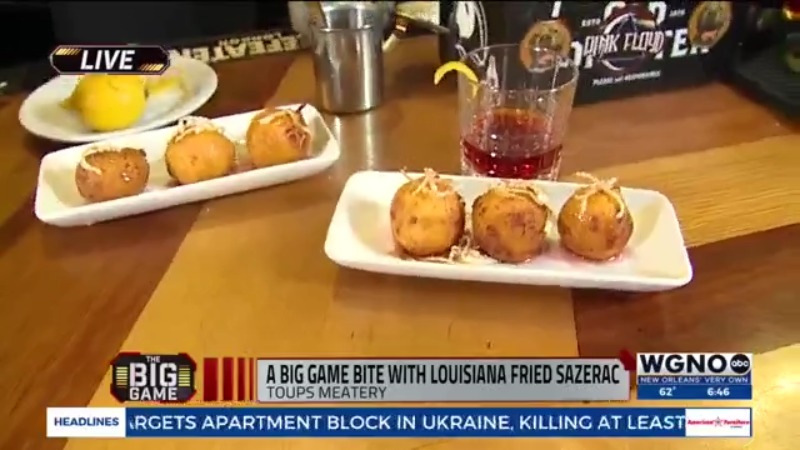  Louisiana Deep Fried Sazerac scores in NOLA 