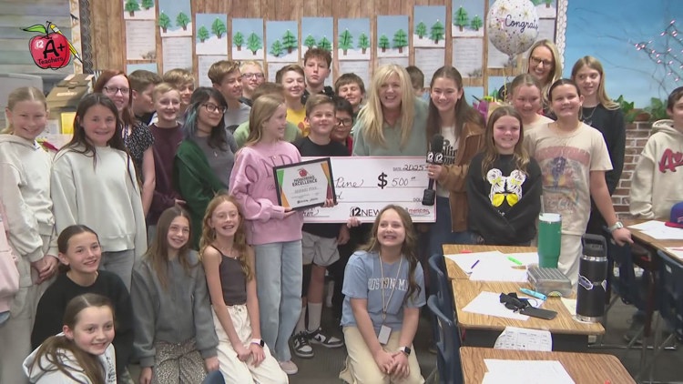  12News A+ Teacher: Sherri Pine at Zedo Ishikawa Elementary 