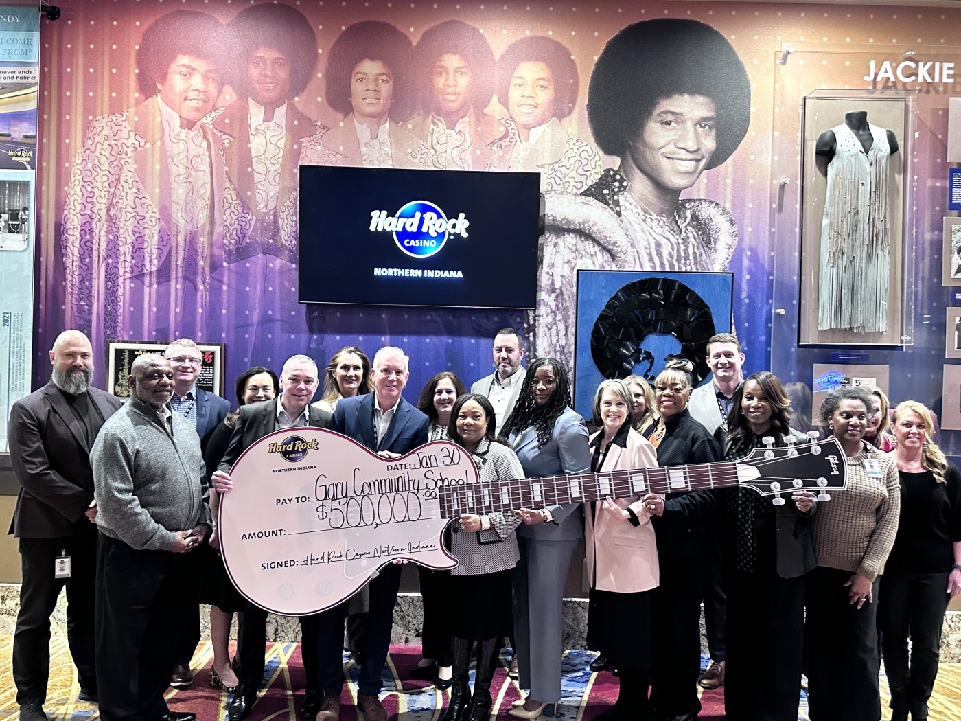  Gary schools receive $500K donation from Hard Rock Casino for building upgrades 