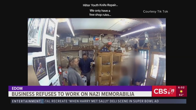  VIRAL VIDEO: East Texas blade shop garners attention for refusing to repair Nazi youth knife 