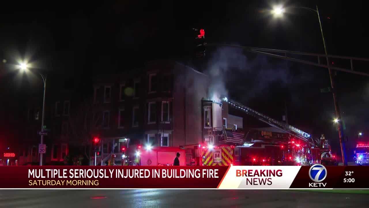  Building fire leaves one with life-threatening injuries, two in critical condition 