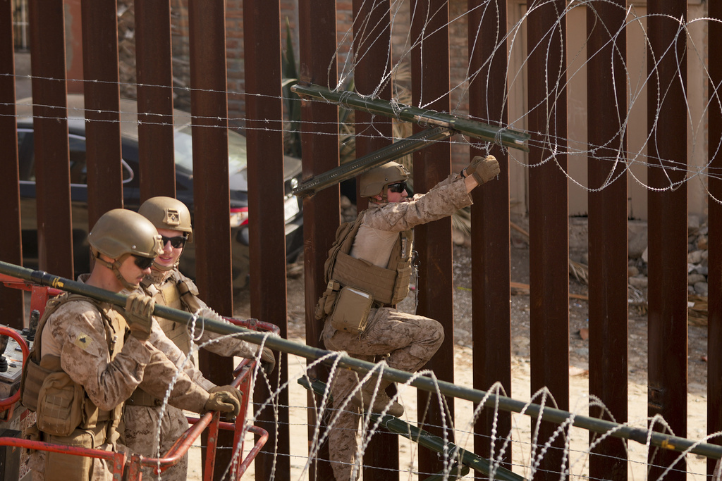  With plans in the works and troops on the way, military assumes a mostly familiar role on the border 