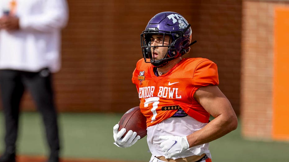  TCU star whose brother was killed in New Orleans terror attack catches game-winning touchdown in Senior Bowl 