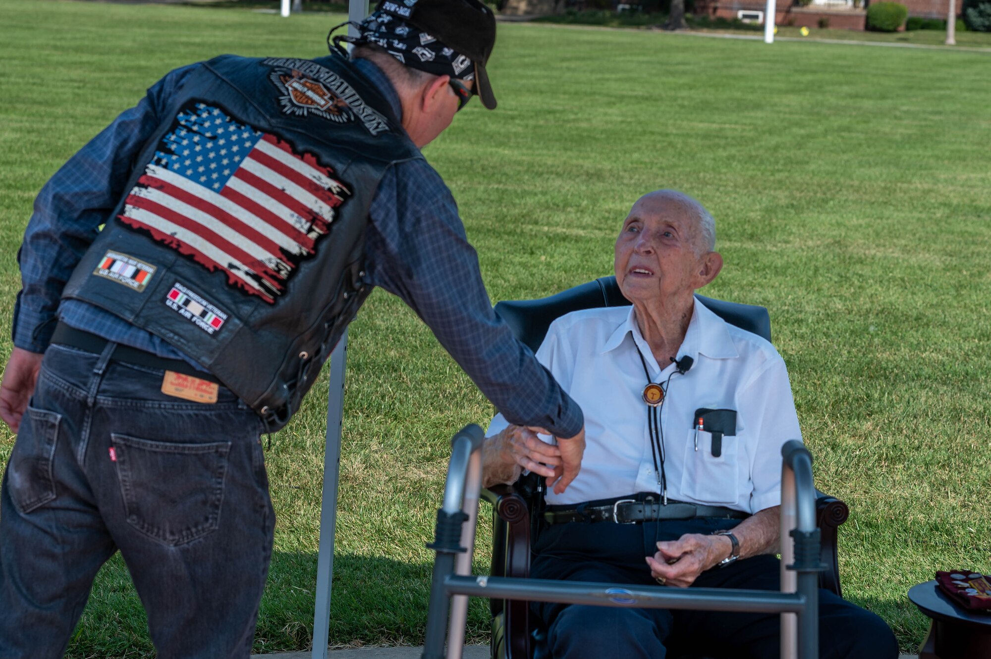  98-year-old former Prisoner of War joins Scott for POW/MIA Day recognition 