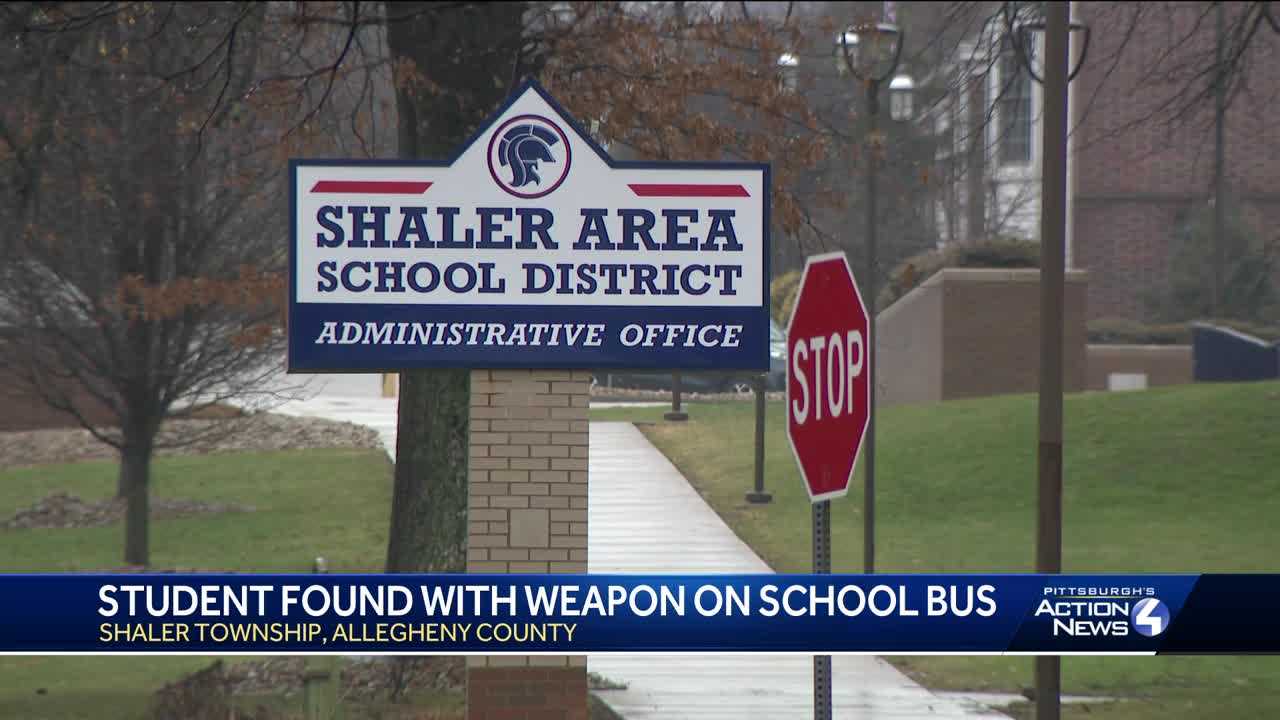   
																Shaler student arrested; Accused of bringing gun on school bus 
															 