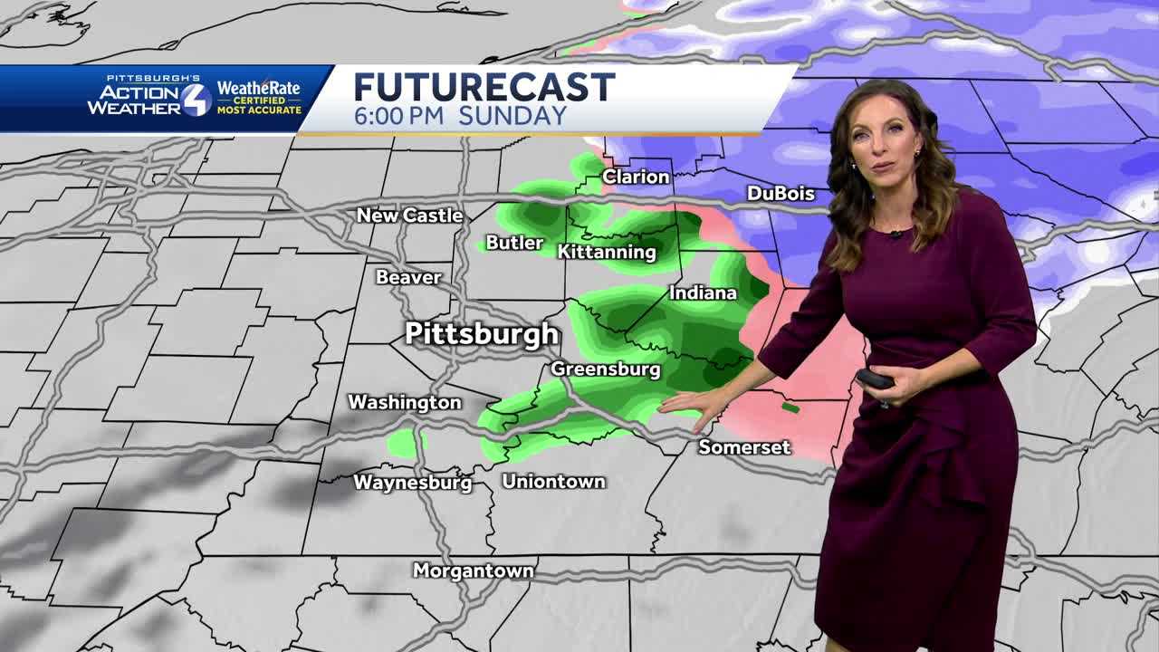  Isolated Showers Return to Western PA 