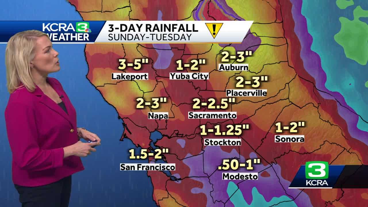  Atmospheric River: What are the Northern California rain and snow totals so far?  