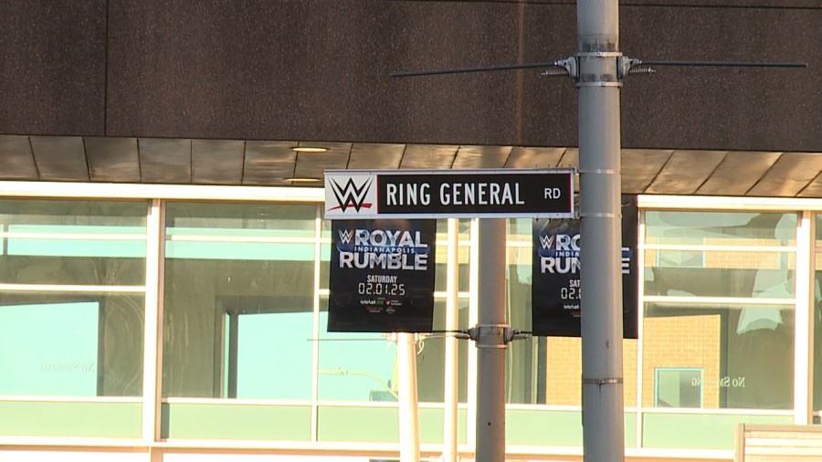  WWE fans flocked to downtown Indianapolis for Royal Rumble 