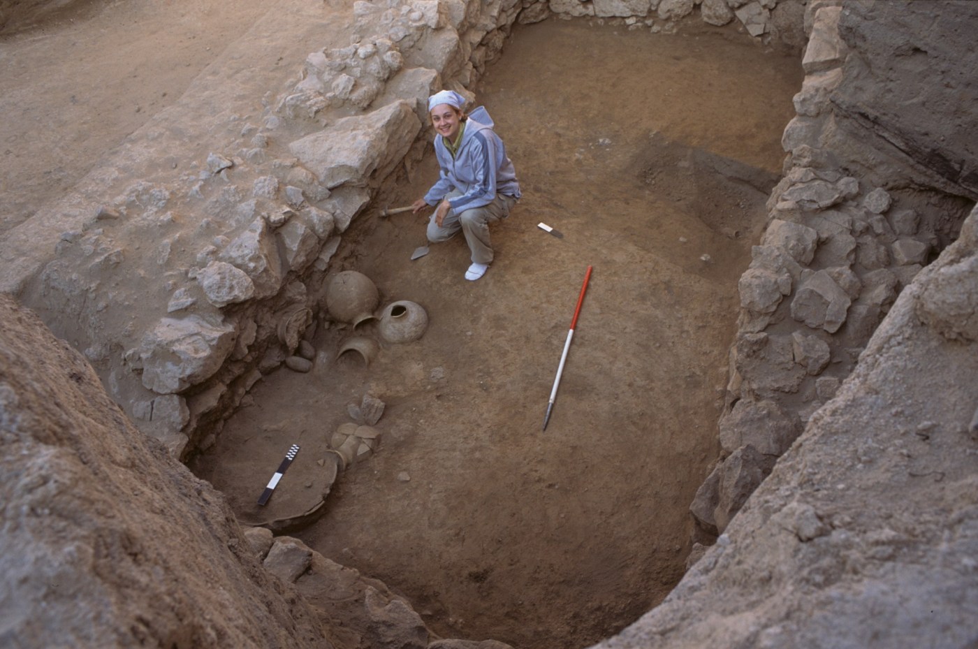  Ancient alphabetic writing unearthed by UC Santa Cruz professor remains a mystery 