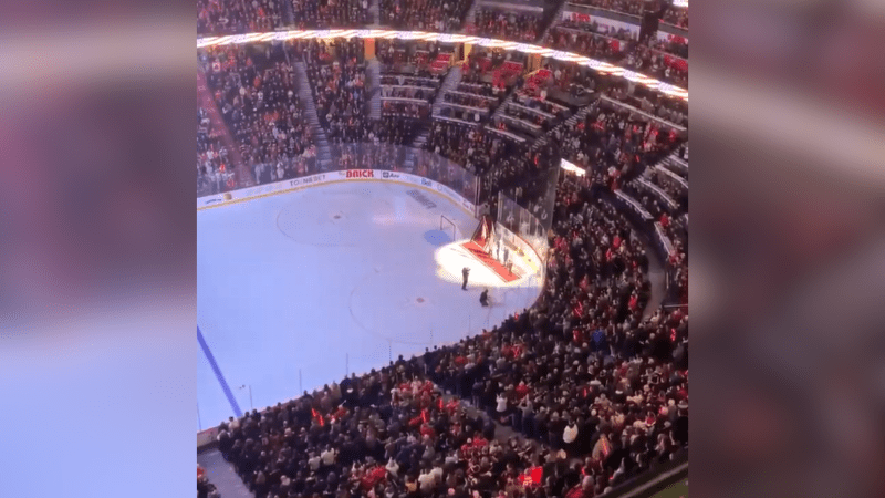  Watch: Fans boo US national anthem at NHL game in Canada amid trade war  