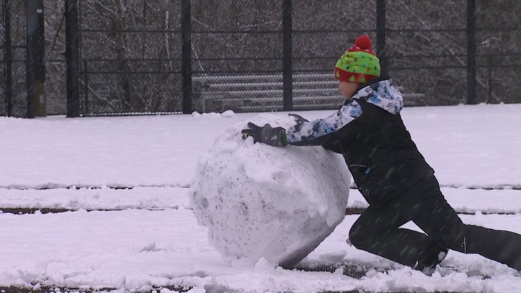  King County cities see snowfall Sunday, prepare for possible icy conditions 